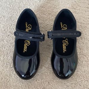 Black tap shoes - Toddler size 7